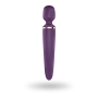 Вибромассажер Satisfyer Wand-er Woman (Purple/Gold) водонепроницаемый, мощный, размер XXL