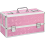 Большой кейс для хранения секс-игрушек BMS Factory Large Lokable Vibrator Case Pink, кодовый замок