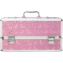 Большой кейс для хранения секс-игрушек BMS Factory Large Lokable Vibrator Case Pink, кодовый замок
