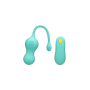Виброяйцо для точки G с пультом управления Romp Cello Light Teal, водонепроницаемое
