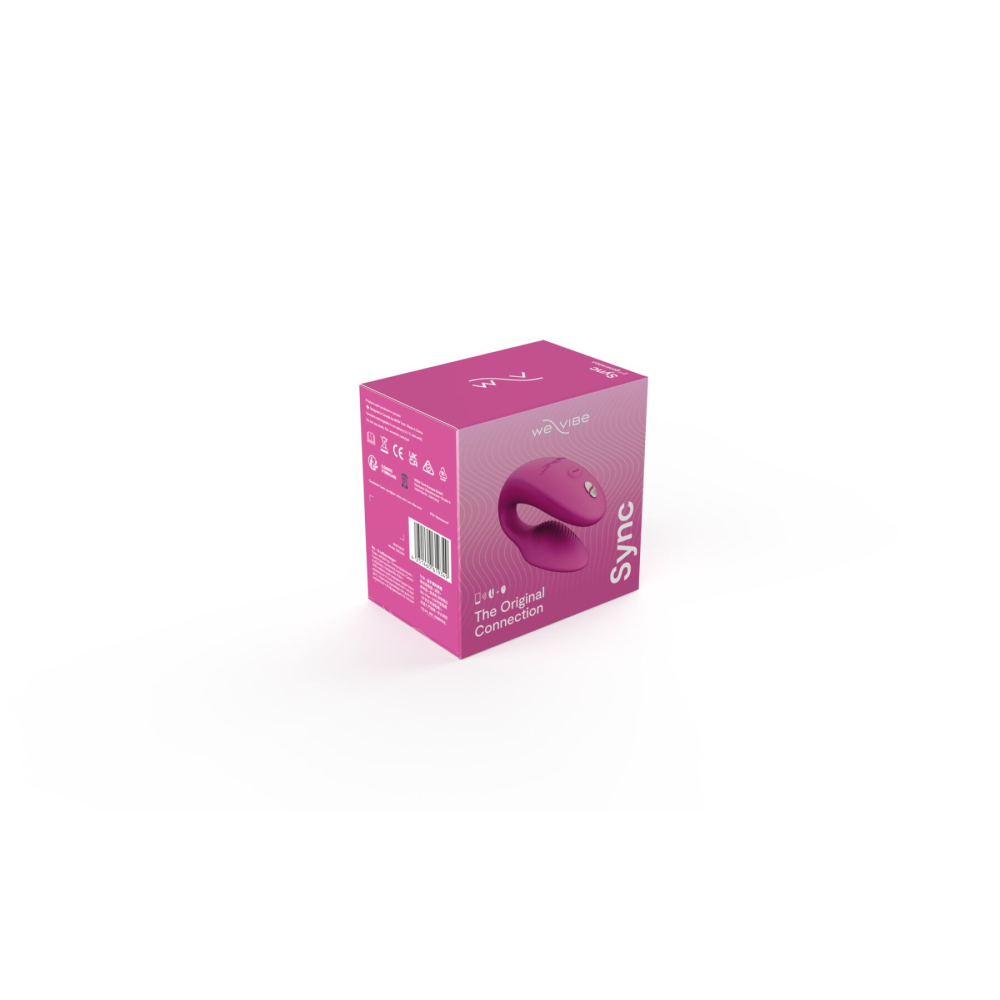 Смарт-вибратор для пар We-Vibe Sync 2 Rose, 10 виброрежимов, пульт ДУ