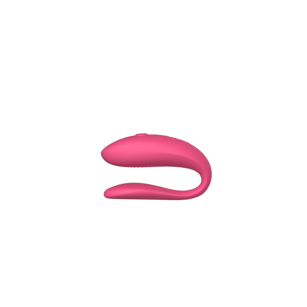 Смарт-вибратор для пар We-Vibe Sync Lite Pink, 10 виброрежимов, можно совмещать с проникающим сексом