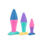 Набор анальных пробок PMV20 Koda – Butt Plug Set, диаметр 2,9 см, 3,9 см, 5 см