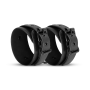 Наручники Bedroom Fantasies: Faux Leather Handcuffs One Size, черные