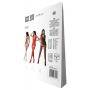 Бодистокинг с крыльями Passion BS098 One Size, white, средняя сетка, открытый доступ