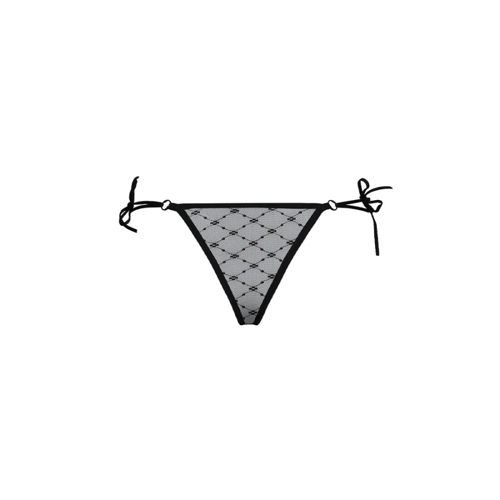 Трусики с завязочками по бокам Passion Exclusive ZITA THONG S/M, black