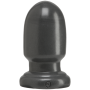 Анальная пробка для фистинга Doc Johnson American Bombshell - Shell Shock S Gun Metal, диаметр 7,4см