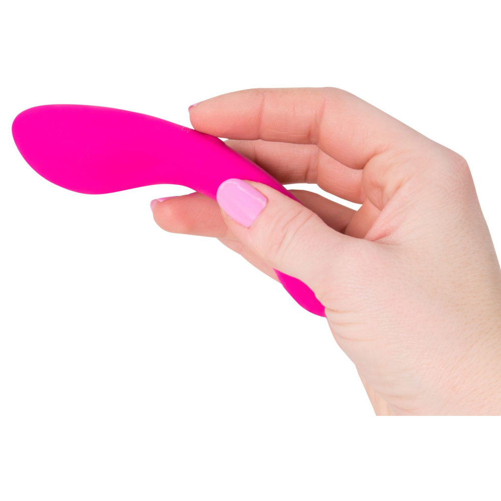 Минивибратор The Mini Swan Wand, два вибромотора, для вагинально-клиторальной стимуляции