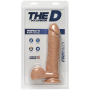 Фаллоимитатор Doc Johnson The D - Perfect D - 8 Inch With Balls - FRIMSKYN, диаметр 5,1см