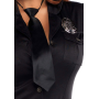 Эротический костюм полицейской Leg Avenue Dirty Cop XL, 6 предметов