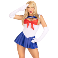 Эротический костюм Сейлор Мун Leg Avenue Sexy Sailor L, платье, перчатки, бант