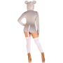 Комбинезон-костюм мышки Leg Avenue Comfy Mouse XS, с капюшоном