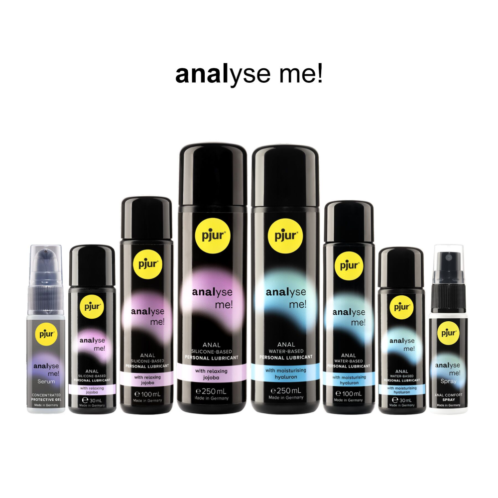 Расслабляющий анальный спрей pjur analyse me! 20 мл с пантенолом и алоэ, концентрированный