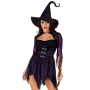 Костюм ведьмы Leg Avenue Mystical Witch M, платье, шляпа