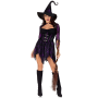 Костюм ведьмы Leg Avenue Mystical Witch M, платье, шляпа