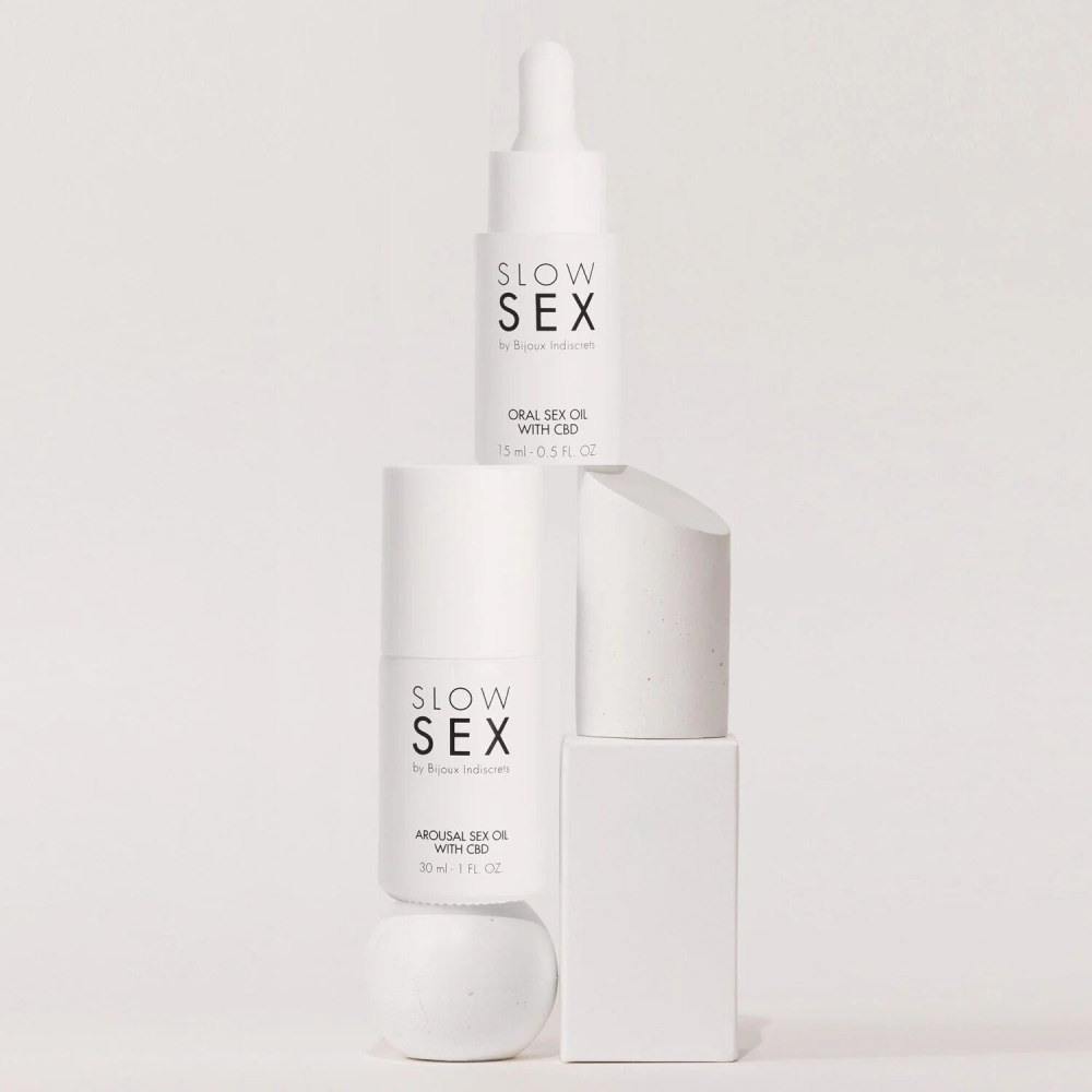 Масло для возбуждения Bijoux Indiscrets SLOW SEX Arousal Sex Oil CBD (30 мл)