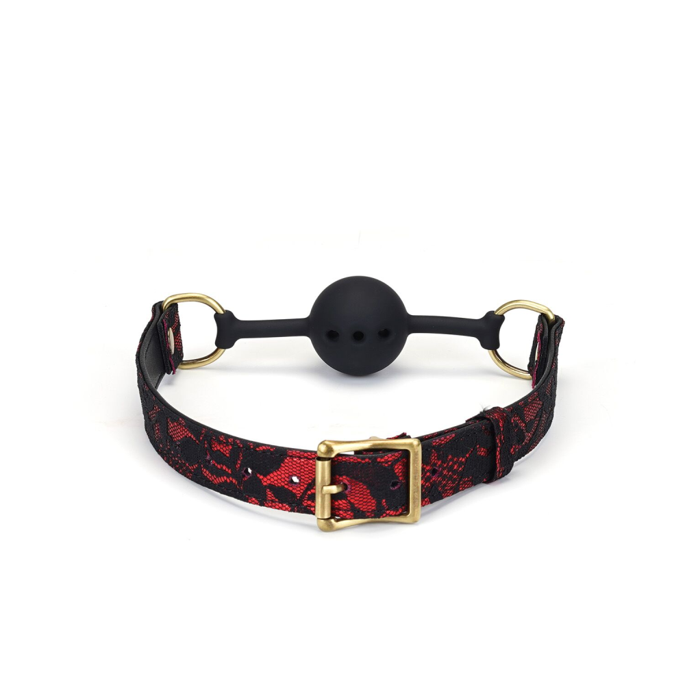 Воздухопроницаемый кляп Liebe Seele Victorian Garden Ball Gag