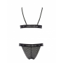 Комплект белья Passion Exclusive GLAMISS SET S/M, black