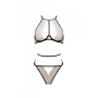 Комплект белья Passion CHIKA SET, XXL/XXXL, cream, топ, трусики