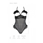 Эротическое боди Passion DOLLY BODY, S/M, black, с открытыми чашками