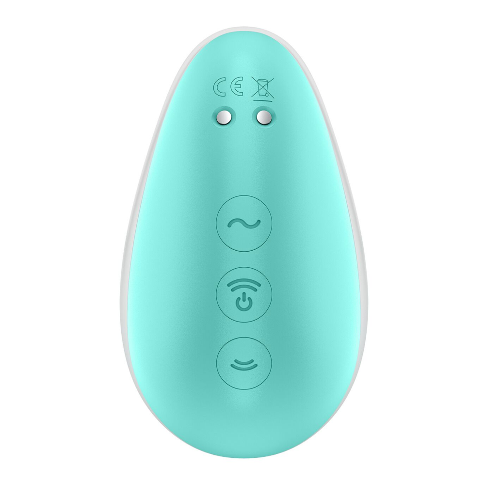Вакуумный стимулятор с вибрацией Satisfyer Pixie Dust Mint/Pink