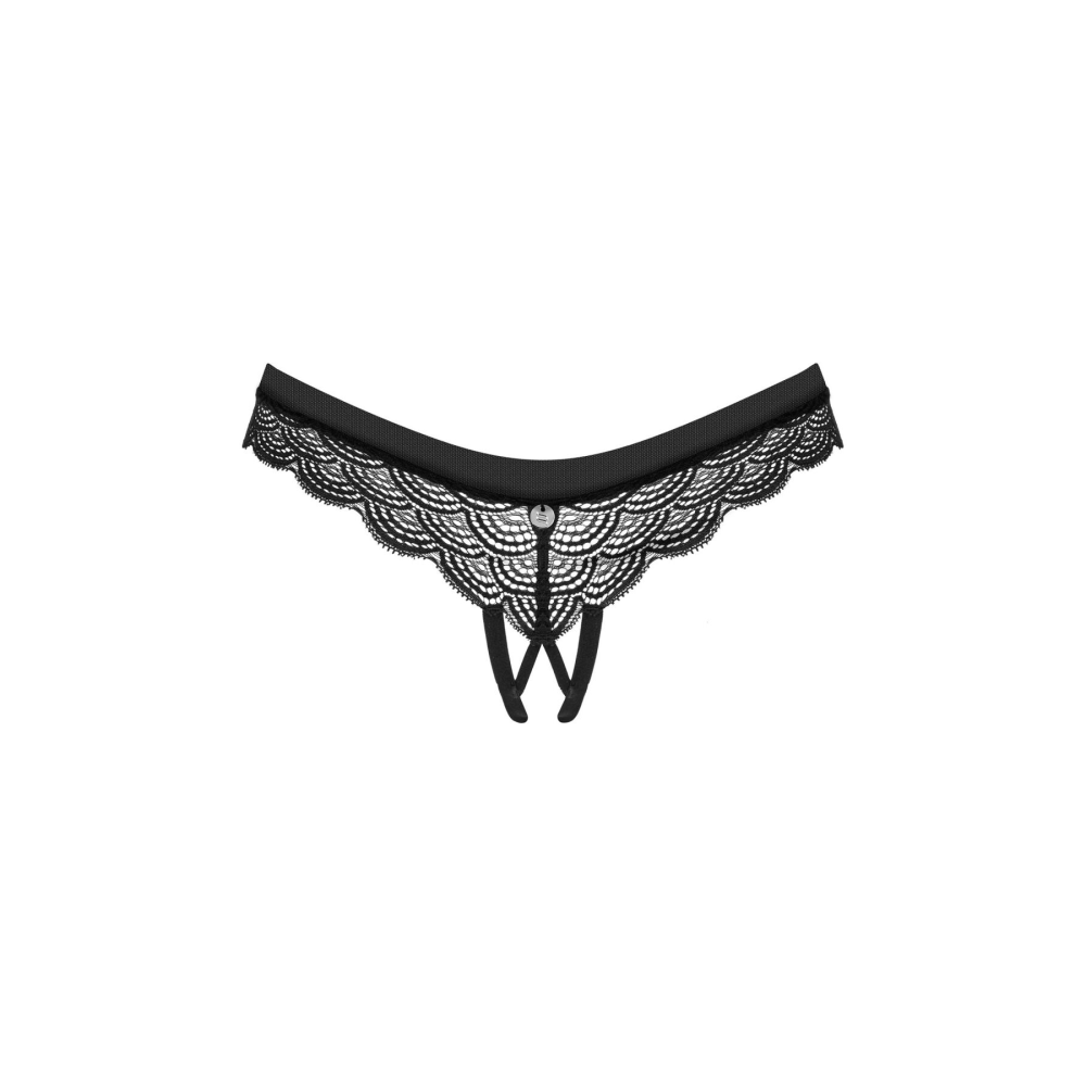 Трусики с доступом Obsessive Chemeris crotchless panties XS/S