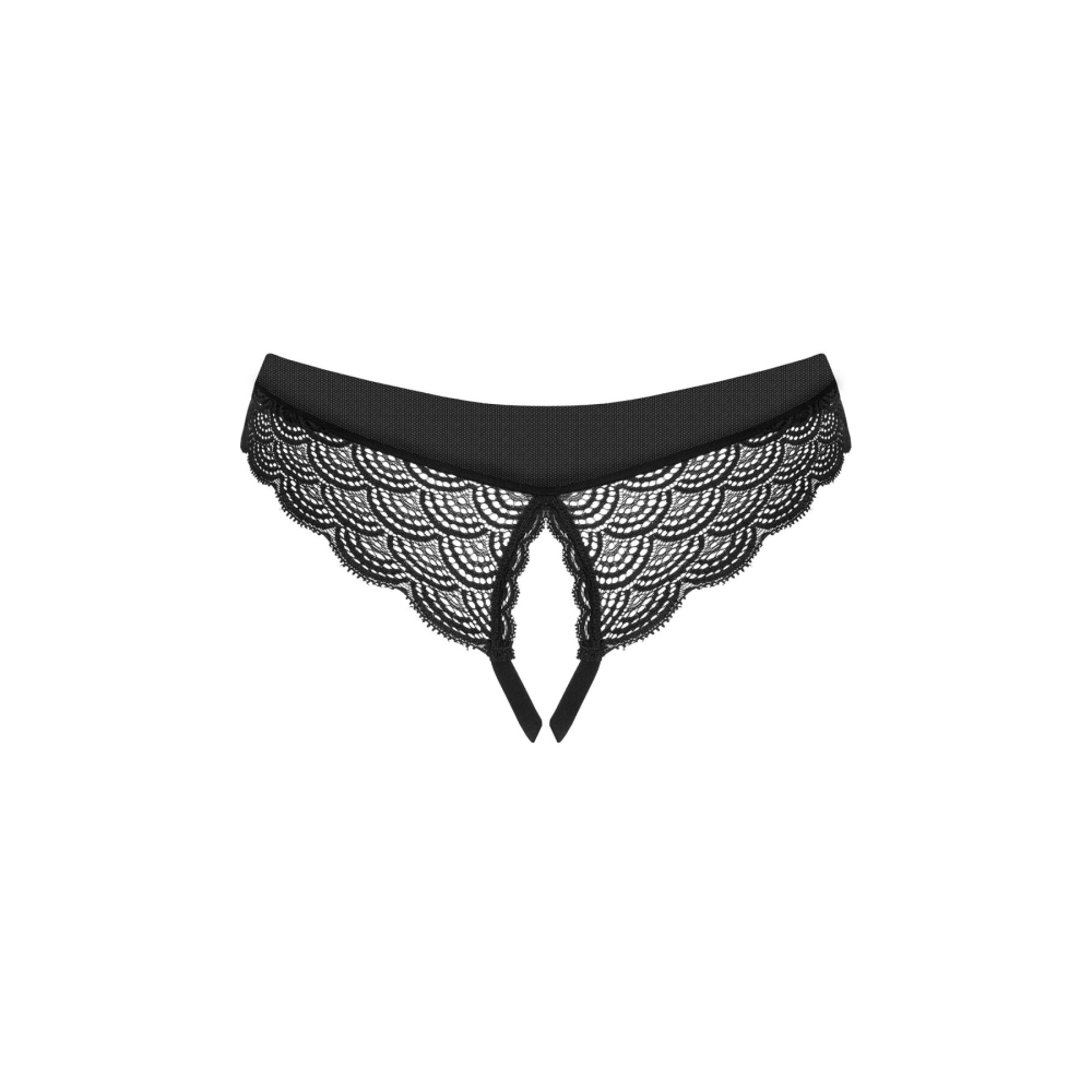Трусики с доступом Obsessive Chemeris crotchless panties XL/2XL