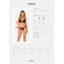 Комплект Obsessive Latinesa 2-pcs set M/L, бюстгальтер и трусики