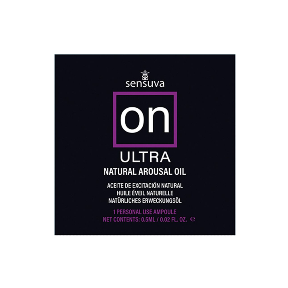 Пробник возбуждающего масла Sensuva - ON Arousal Oil for Her Ultra (0,5 мл)