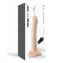 Кончающий фаллоимитатор Strap-On-Me Dildo Cum Flesh, диаметр 3,6см, силикон, насадка для страпона