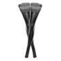 Чулки с мокрым эффектом Noir Handmade F135 Powerwetlook stockings, S, без мысков