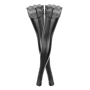 Чулки с мокрым эффектом Noir Handmade F135 Powerwetlook stockings, M, без мысков