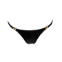 Трусики Noir Handmade P008 Powerwetlook panty with gold clasp - XXL