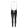 Комбинезон Noir Handmade F306 Mirage catsuit with jewelry rhinestone chain adorning the back - L