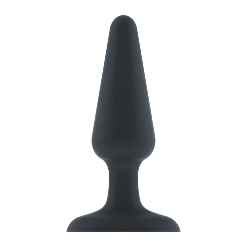 Анальная пробка с вибрацией Dorcel Best Vibe Plug M, макс. диаметр 4,1см, soft-touch силикон