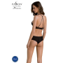Комплект Passion KERRIA BIKINI black, XXL/XXXL, бралетт и трусики-бикини
