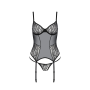 Корсет Passion LEAFA CORSET black XXL/XXXL - ECO Passion
