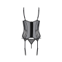 Корсет Passion LEAFA CORSET black XXL/XXXL - ECO Passion
