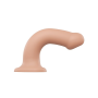 Насадка для страпона Strap-On-Me Dual Density Dildo Flesh L, диаметр 3,7см, двухслойная, гибкая