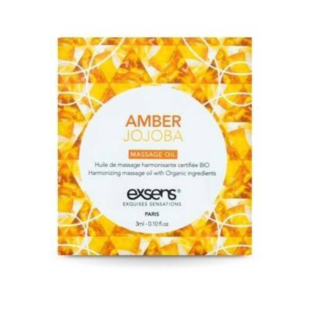 Пробник массажного масла EXSENS Amber Jojoba 3мл