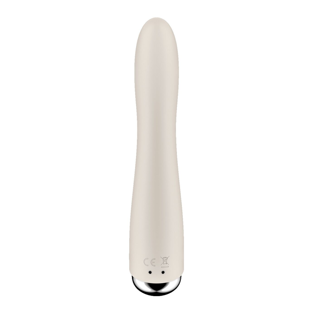 Вибратор точки G с вращением Satisfyer Spinning Vibe 1 Beige, 2 мотора