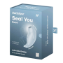 Вакуумный клиторальный стимулятор с вибрацией Satisfyer Seal You Soon, 2 независимых мотора