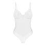 Боди Obsessive Alissium Teddy XS/S, лиф с мягкой чашкой, высокие вырезы для ног
