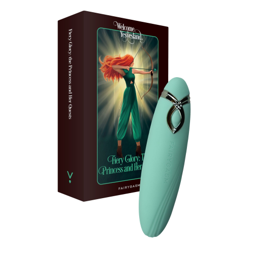 Мини-вибратор FairyGasm PleasureArrow green