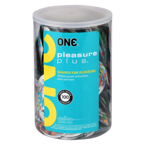 Набор презервативов ONE Pleasure Plus 100 шт (мятая упаковка)