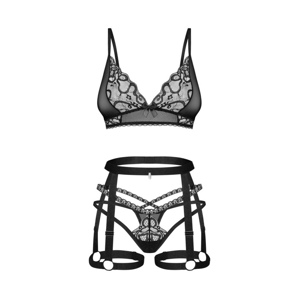 Комплект Obsessive Blomentis 3-pcs set XS/S