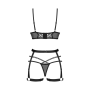 Комплект Obsessive Blomentis 3-pcs set M/L