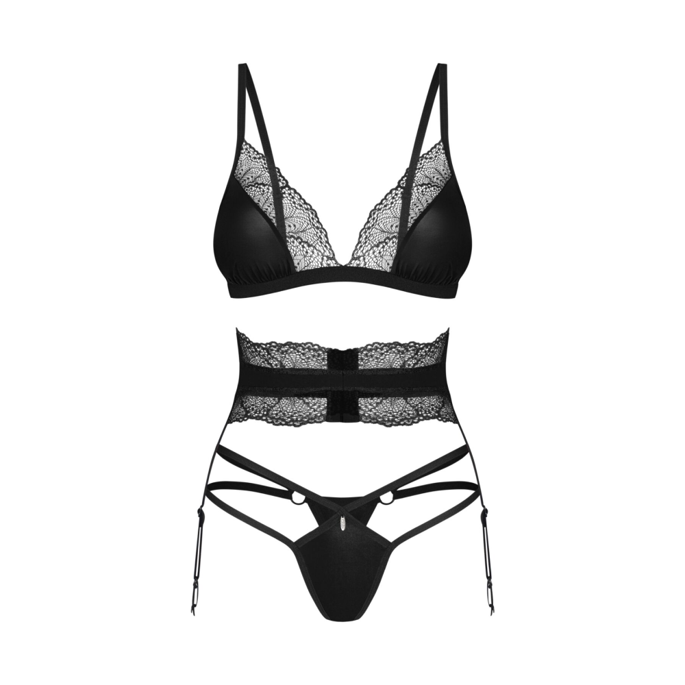 Комплект Obsessive Lobellis 3-pcs set XS/S