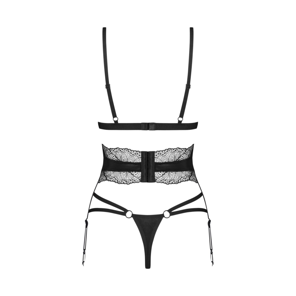 Комплект Obsessive Lobellis 3-pcs set XL/2XL