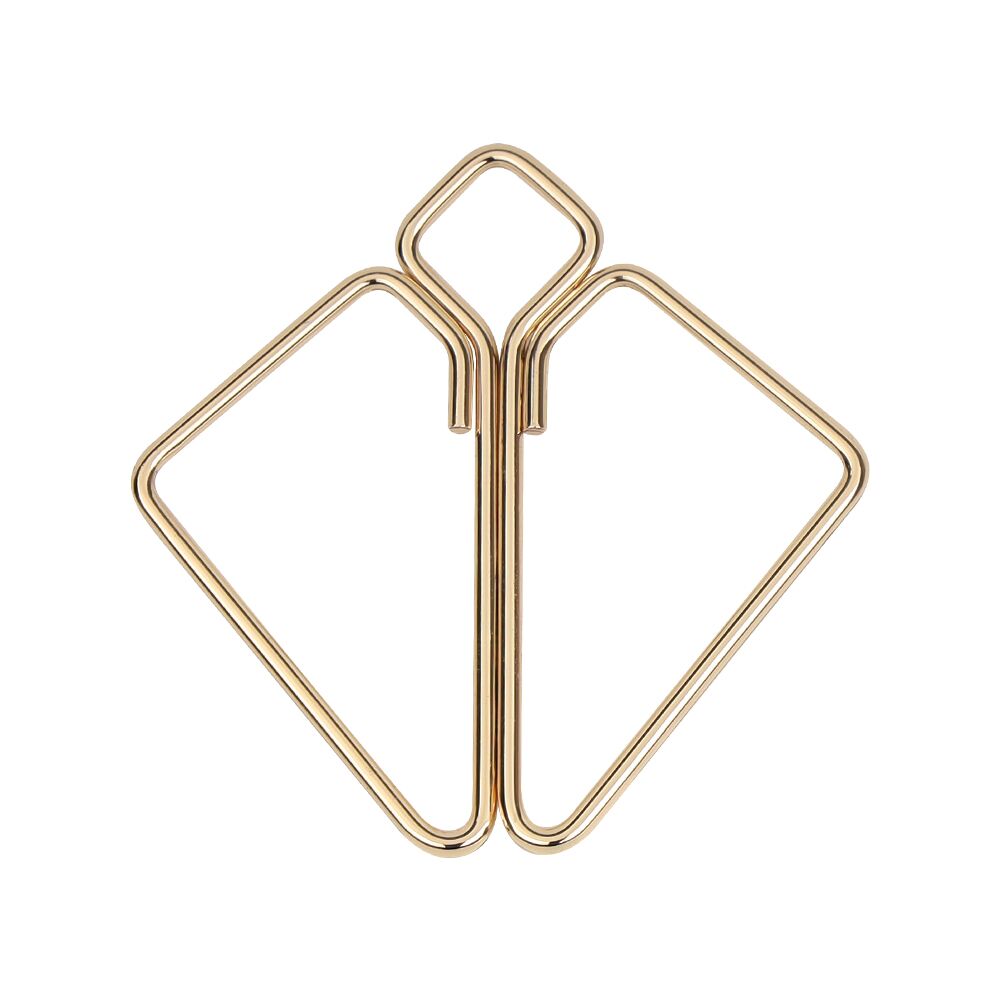 Зажимы для сосков с тяжелой подвеской LOCKINK Nipple Clamps with Heavy Pendant - Golden